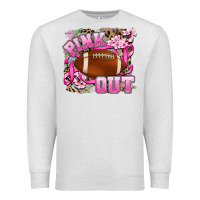 Oatmeal Heather pink out Premium Sweatshirt - AdoDesignShop