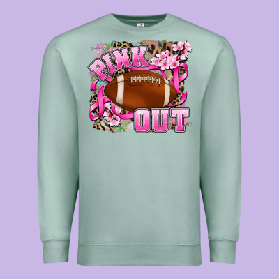 Pink Out Premium Sweatshirt Designed By Adodesignshop