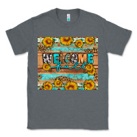 Charcoal Heather Welcome fall Classic Tee - Artiststas