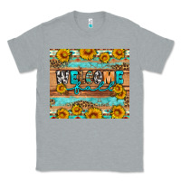 Heather Grey Welcome fall Classic Tee - Artiststas