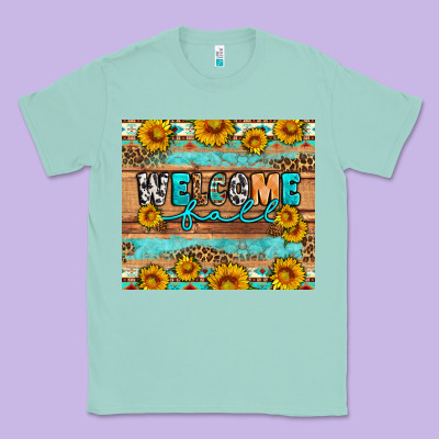 Welcome Fall Classic Tee Designed By Artiststas