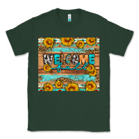 Sports Green Welcome fall Classic Tee - Artiststas