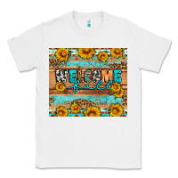 White Welcome fall Classic Tee - Artiststas