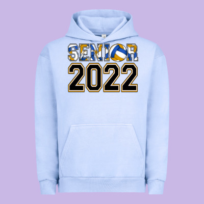Senior Volleyball Urban Hoodie Designed By Adodesignshop