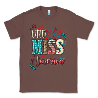 Chestnut Little miss America 4th of july Classic Tee - HowdyJamesFarm