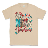 Mushroom Little miss America 4th of july Classic Tee - HowdyJamesFarm