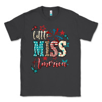Smoke Little miss America 4th of july Classic Tee - HowdyJamesFarm