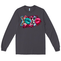 Smoke Western xoxo Long Sleeve Tee - FaDigitalArtStudio