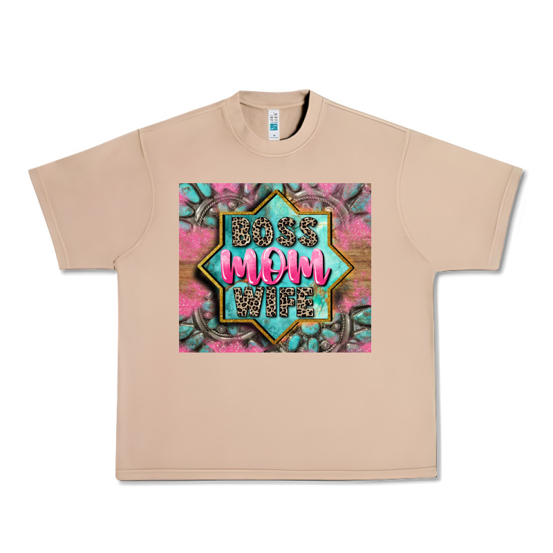 Boss Mom Wife Urban Heavy Tee by CowGirlArtShop | Teevron