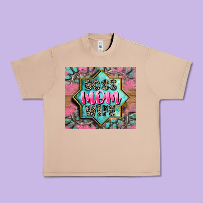 Boss Mom Wife Urban Heavy Tee Designed By Cowgirlartshop