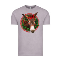 Vintage Zinc Christmas donkey with bandana Vintage Tee - Jasminsmagicworld