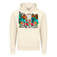 Vintage Artic Being a Mom Makes My Life Complete Vintage Hoodie - CowCowDesign