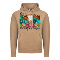 Vintage Coffee Being a Mom Makes My Life Complete Vintage Hoodie - CowCowDesign