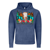 Vintage Denim Being a Mom Makes My Life Complete Vintage Hoodie - CowCowDesign