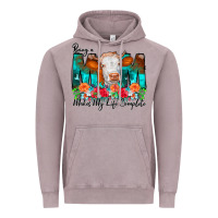 Vintage Zinc Being a Mom Makes My Life Complete Vintage Hoodie - CowCowDesign