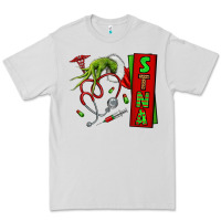 Dove Grey Christmas Character Premium Tee - NancyCooperArtShop
