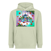 Matcha ohana stitch Heavyweight Hoodie - AdoDesignShop