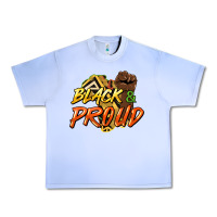 Grape Ice Black and proud Urban Heavy Tee - HowdyJamesFarm