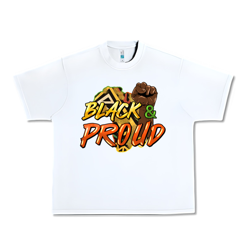 Black And Proud Urban Heavy Tee by HowdyJamesFarm | Teevron