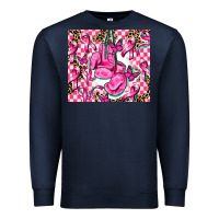 Navy nobody fights alone Premium Sweatshirt - AdoDesignShop
