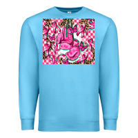 Ocean Blue nobody fights alone Premium Sweatshirt - AdoDesignShop
