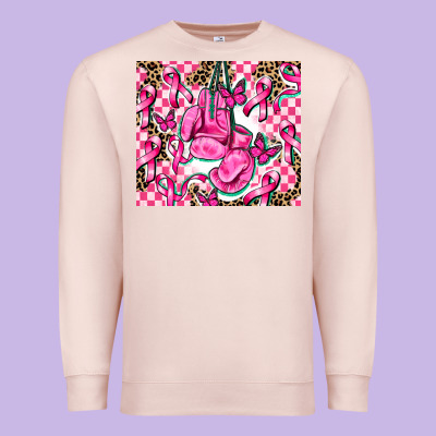 Nobody Fights Alone Premium Sweatshirt Designed By Adodesignshop