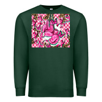 Sports Green nobody fights alone Premium Sweatshirt - AdoDesignShop