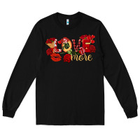 Black Love more Valentine's Day Long Sleeve Tee - FaDigitalArtStudio