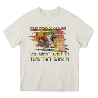 Your Crazy Is Showing Heavy Core Tee | Teevron