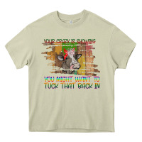 Mossy Your Crazy Is Showing Heavy Core Tee - Bettercallsaul