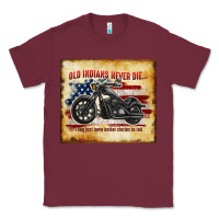 Burgundy old indians never die Classic Tee - TumblerDesignByShophia