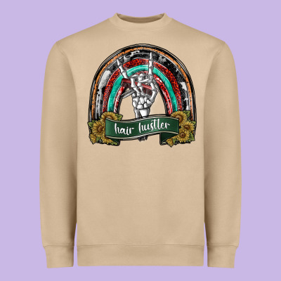 Hair Hurstler Copy Heavyweight Sweatshirt Designed By Sublimationcraftshop