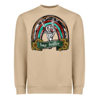 Mushroom hair hurstler copy Heavyweight Sweatshirt - SublimationCraftShop