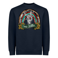 Navy hair hurstler copy Heavyweight Sweatshirt - SublimationCraftShop