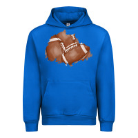 Cobalt football patch Urban Hoodie - AdoDesignShop