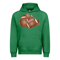 Emerald football patch Urban Hoodie - AdoDesignShop