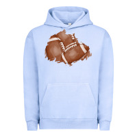Pigment Grape Ice football patch Urban Hoodie - AdoDesignShop