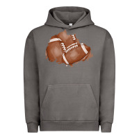 Pigment Tornado football patch Urban Hoodie - AdoDesignShop