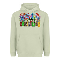 Matcha merry christmas stitch Heavyweight Hoodie - AdoDesignShop