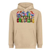 Mushroom merry christmas stitch Heavyweight Hoodie - AdoDesignShop