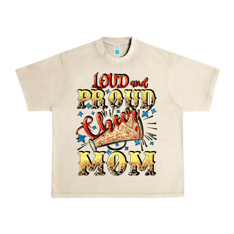 Loud And Proud Cheer Mom Mother's Day Urban Heavy Tee by CowGirlArtShop | Teevron
