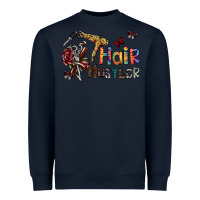 Navy hair hustler 2 Heavyweight Sweatshirt - SublimationCraftShop