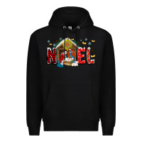 Black Noel Premium Hoodie - CowhideDigitalArt