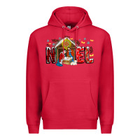 Cardinal Noel Premium Hoodie - CowhideDigitalArt