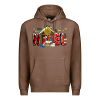 Chestnut Noel Premium Hoodie - CowhideDigitalArt