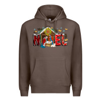 Coffee Noel Premium Hoodie - CowhideDigitalArt
