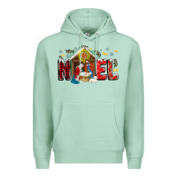 Seafoam Noel Premium Hoodie - CowhideDigitalArt