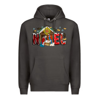Smoke Noel Premium Hoodie - CowhideDigitalArt