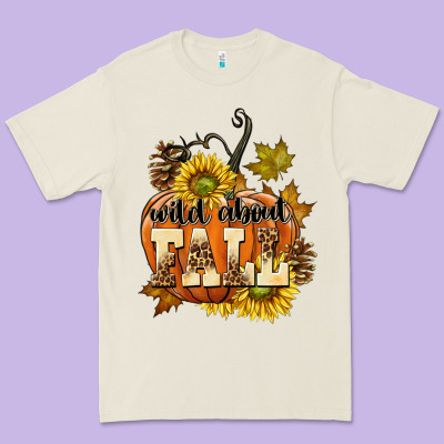 Wild About Fall Premium Tee Designed By Texasbilliewilder