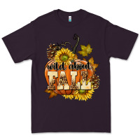 Plum Wild About Fall Premium Tee - texasbilliewilder